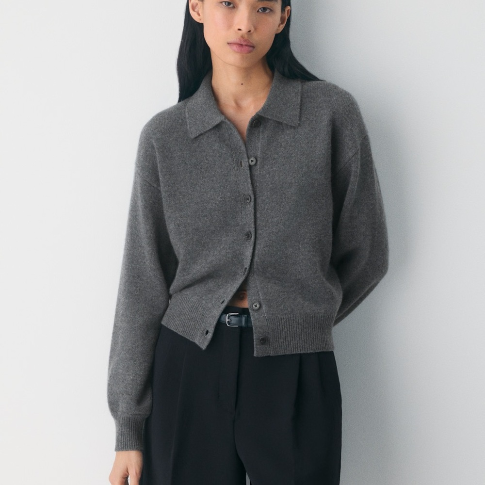 Aritzia Princely Wool Cashmere Cardigan